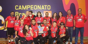 Sesi/SP fatura tricampeonato brasileiro de goalball