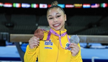 Mogi das Cruzes recebe a ginasta Flávia Saraiva neste domingo (1º)