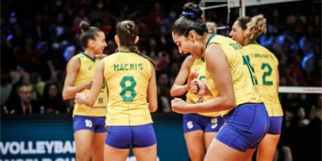 Volêi feminino: Brasil vira sobre a China e volta a vencer no Mundial
