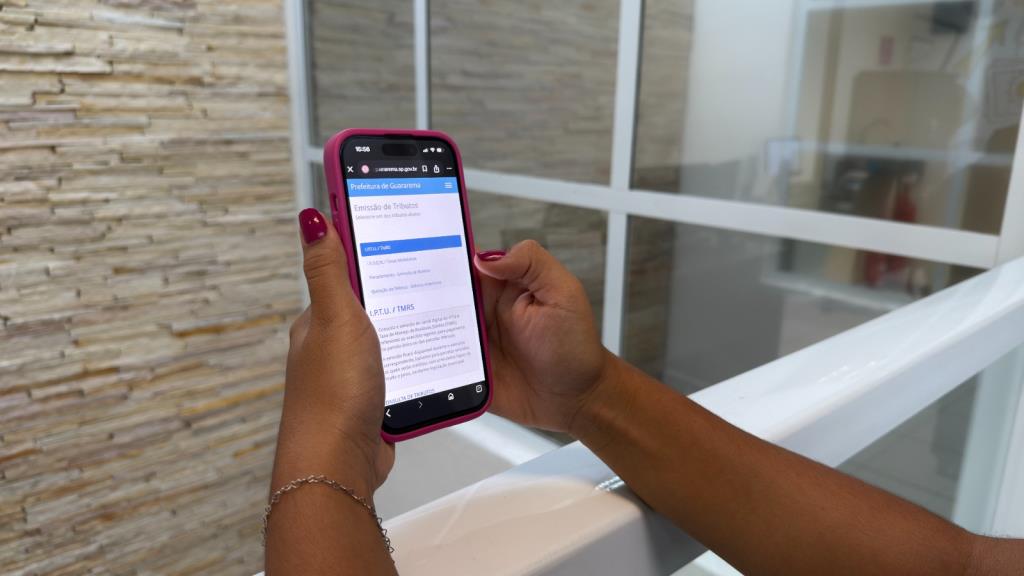 100% digitais, carnês de IPTU e ISSQN já estão disponíveis em Guararema