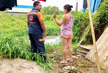 Chuvas elevam nível do rio Tietê e causam alagamentos em Itaquá