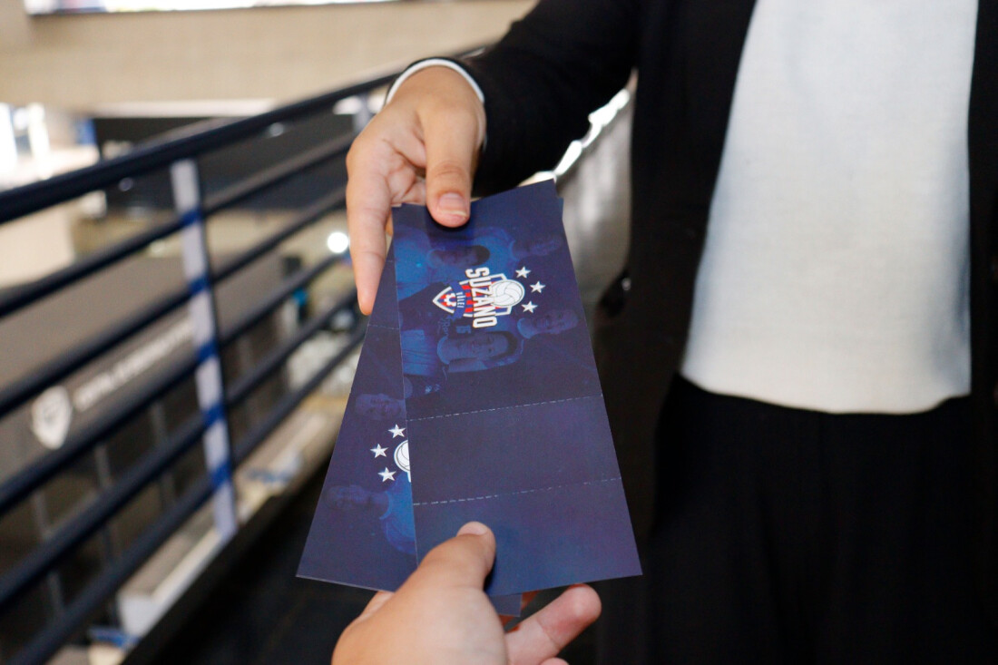 Fundo Social promove a troca solidária de ingressos para Suzano Vôlei x Sesi Bauru