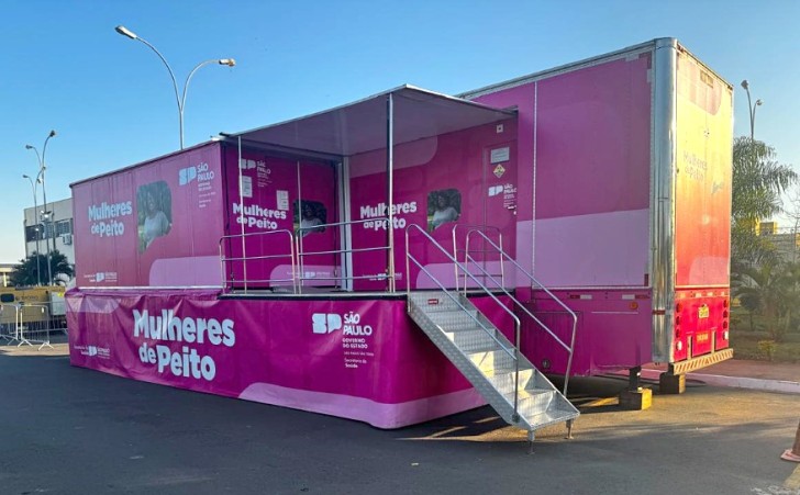 Biritiba Mirim e Mogi das Cruzes recebem a Carreta da Mamografia neste mês 