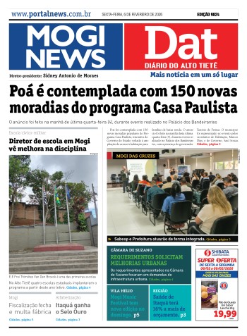 EDIÇÃO MOGINEWS/DAT - 06/02/2026
