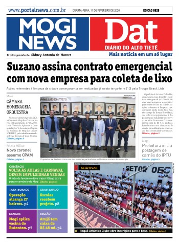 EDIÇÃO MOGINEWS/DAT - 11/02/2026