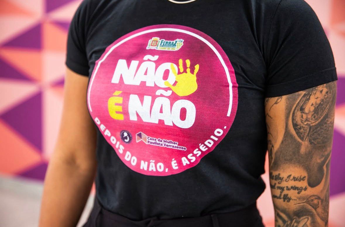 Ferraz reforça campanha "Não é Não" e amplia ações de proteção às mulheres
