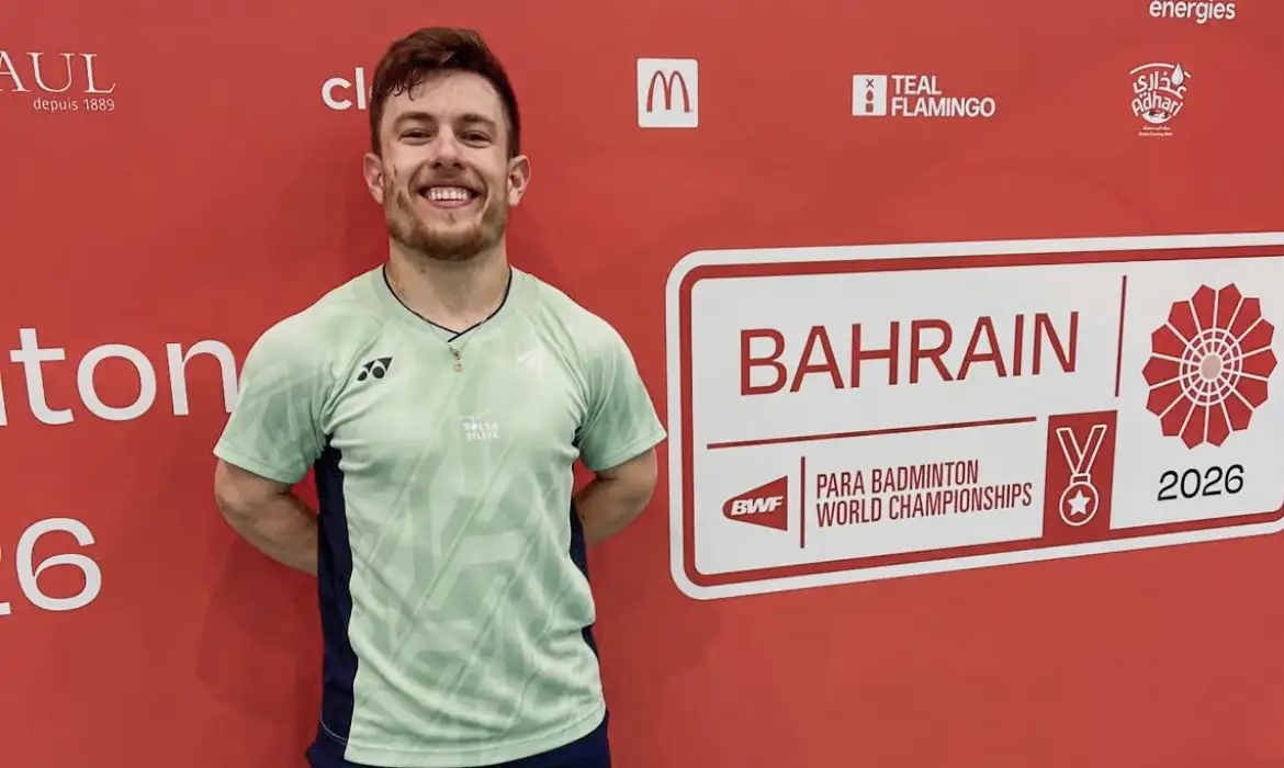 Brasil encerra Mundial de parabadminton com bronze de Vitor Tavares