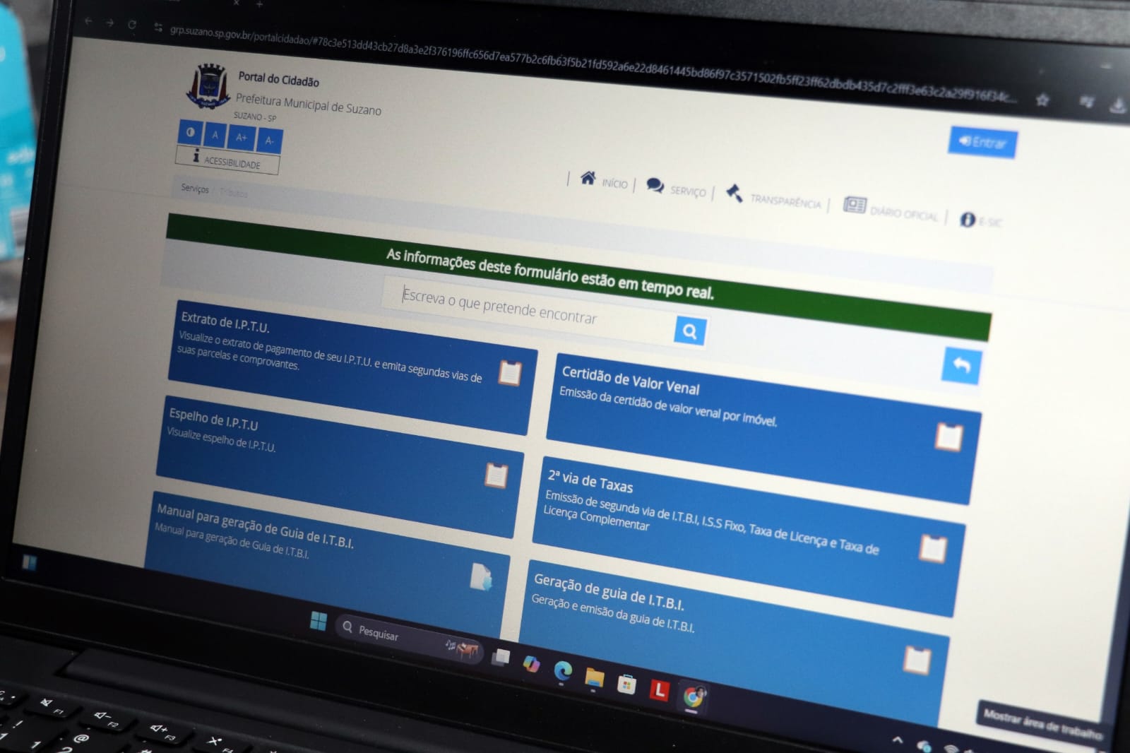 Contribuintes podem consultar IPTU 2026 pela internet a partir desta segunda