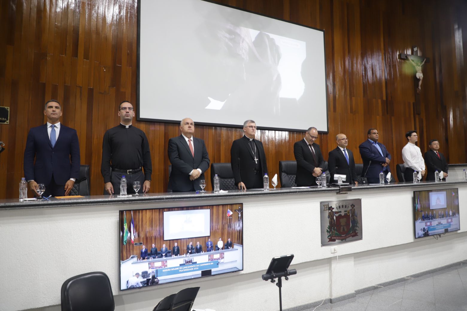 Câmara de Mogi recebe lançamento da Campanha da Fraternidade