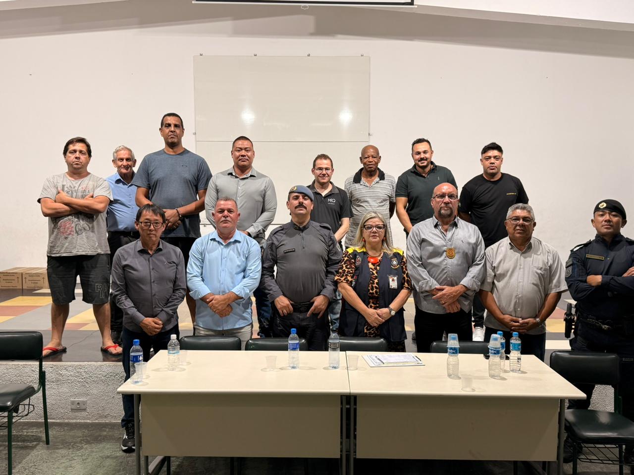 Vereador Artur Takayama participa de reunião do Conseg Centro e fala sobre emenda de R$ 50 mil para câmeras