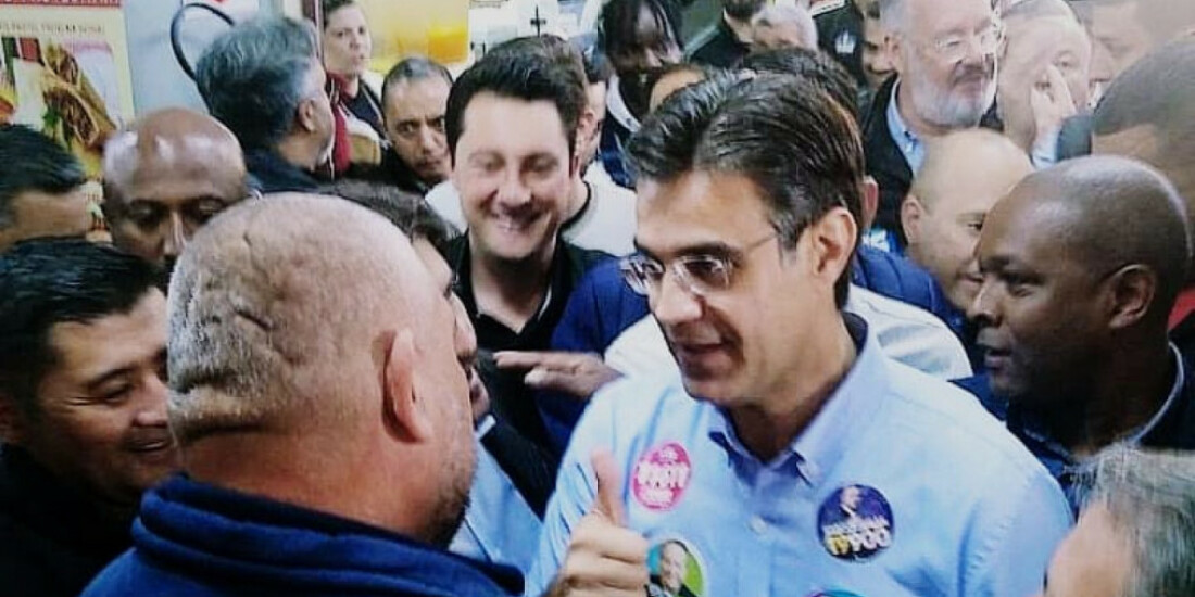 Rodrigo Garcia visita Mogi na reta final do 1º turno
