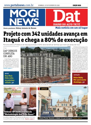 Edição Mogi News / Dat 22 de fevereiro de 2026