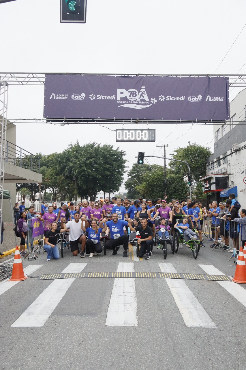 Poá terá II Corrida de Aniversário em comemoração aos 77 anos da cidade