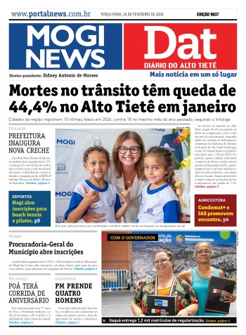 Edição Mogi News / Dat 22 de fevereiro de 2026