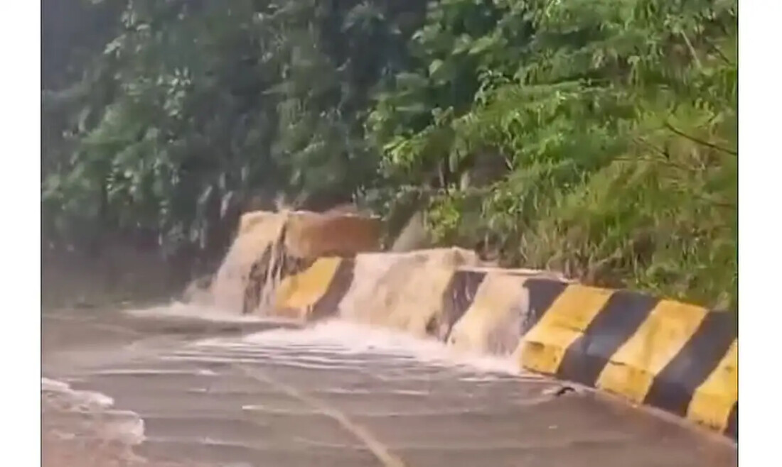 Chuvas desabrigam mais de 300 pessoas em Peruíbe, no litoral paulista