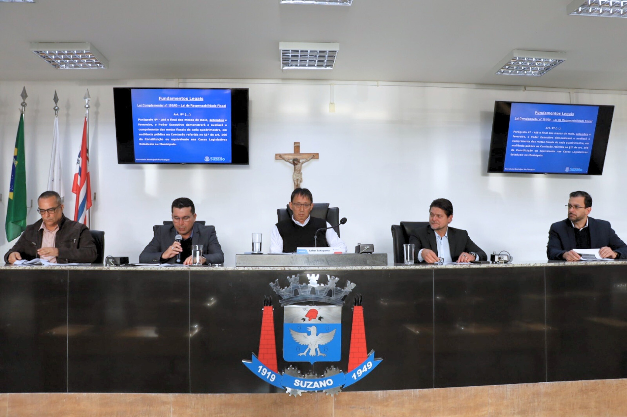 Câmara de Suzano terá audiência pública de Finanças nesta quinta-feira (26)