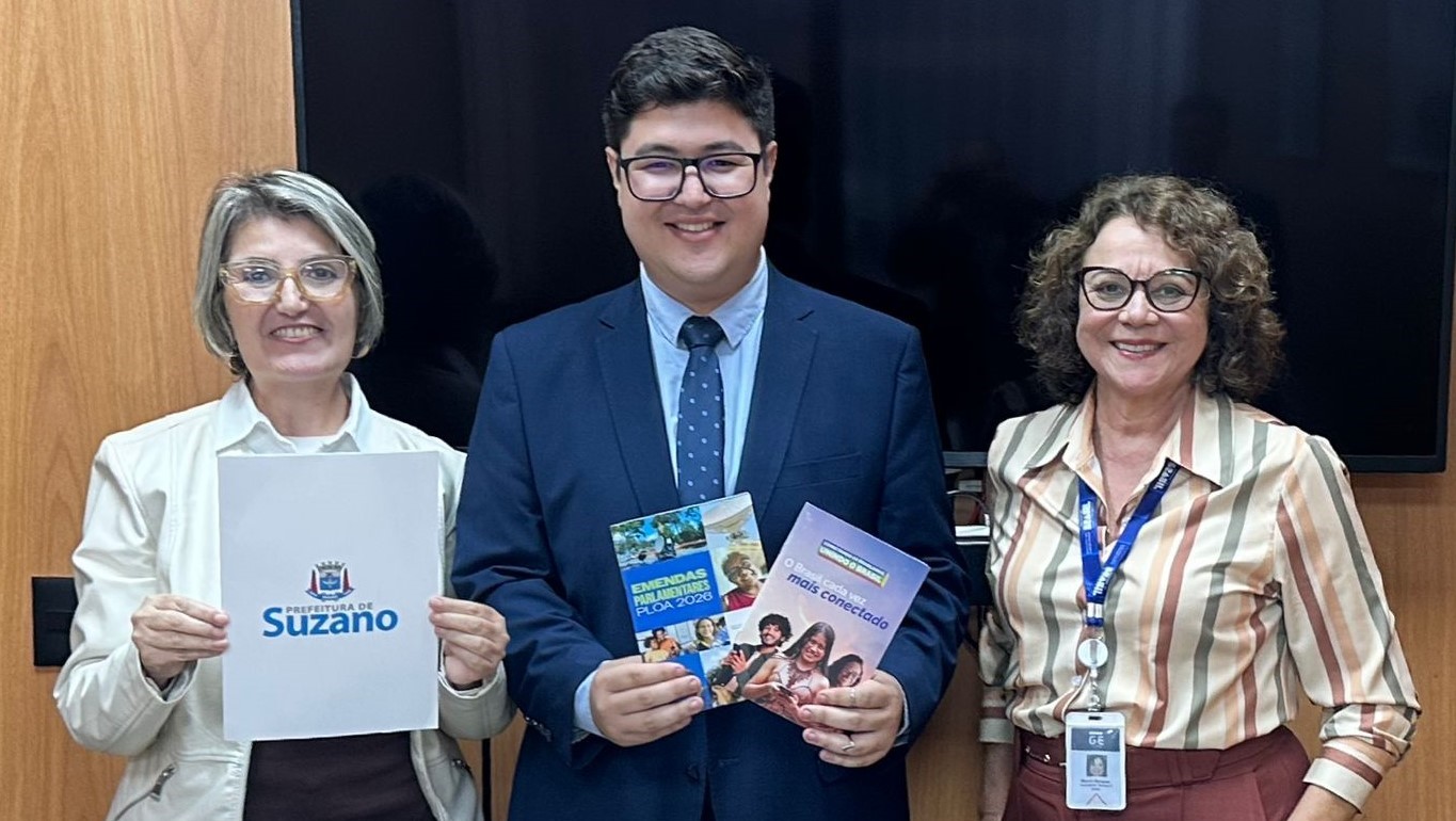 Secretário apresenta demandas de Suzano no Ministério das Comunicações