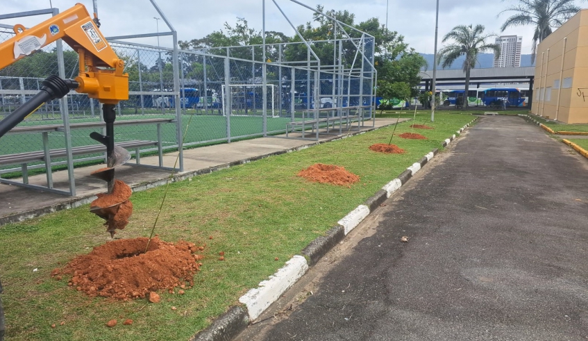 Plano de Arborização Urbana promove plantio no Parque Botyra Camorim e Paço Municipal