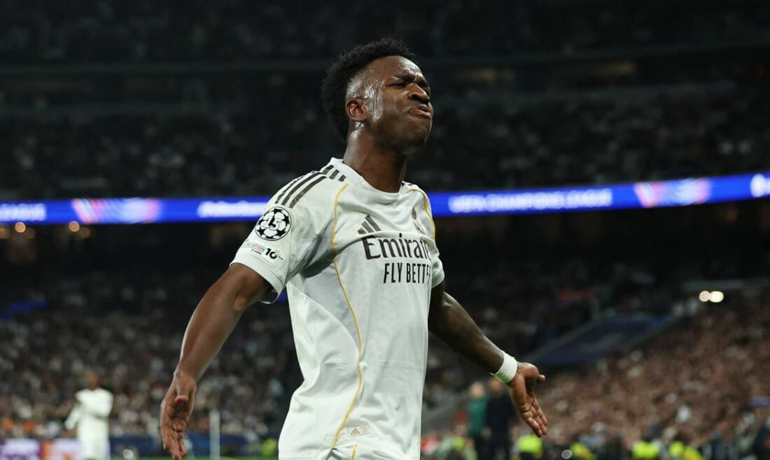 Vini Jr brilha e ajuda Real a despachar Benfica na Liga dos Campeões