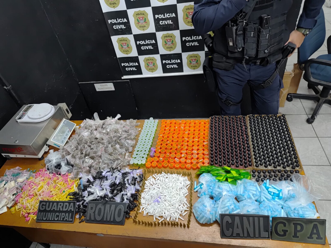 GCM estoura casa bomba e apreende mais de 15 quilos de drogas no Jardim Maitê