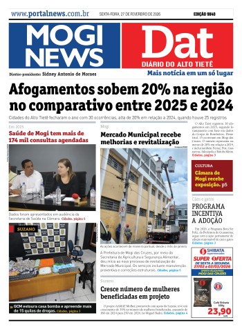 Edição Mogi News / Dat 27 de fevereiro de 2026
