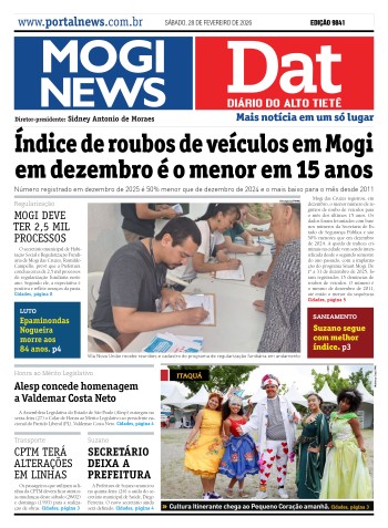 Edição Mogi News/DAT -  28 de fevereiro de 2026