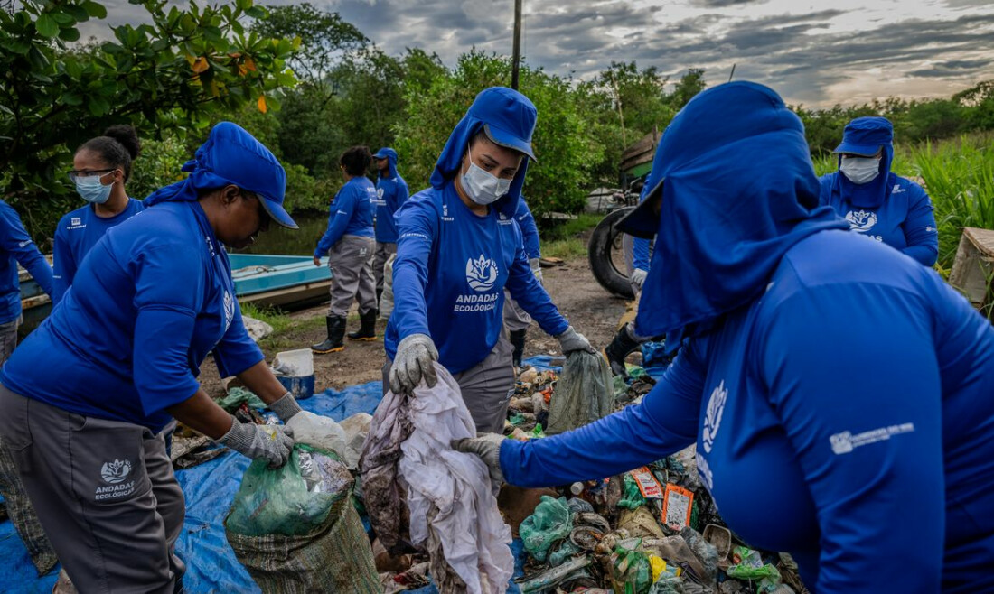 Comunidade transforma cenário ambiental da Baía de Guanabara