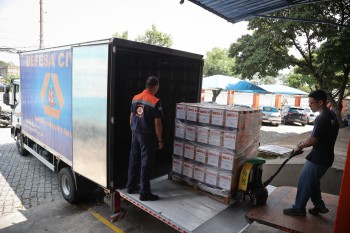 Governo de São Paulo inicia envio de ajuda humanitária para Minas Gerais