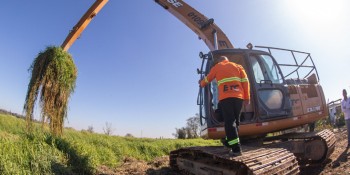 Prefeitura de Mogi inicia desassoreamento do rio Jundiaí