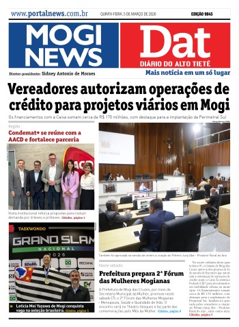 Edição Mogi News / Dat 5 de março de 2026