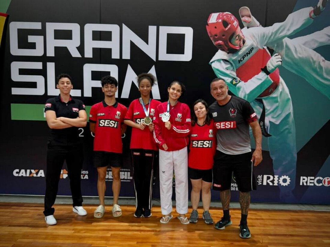 SESI-SP conquista medalhas no Grand Slam de Parataekwondo