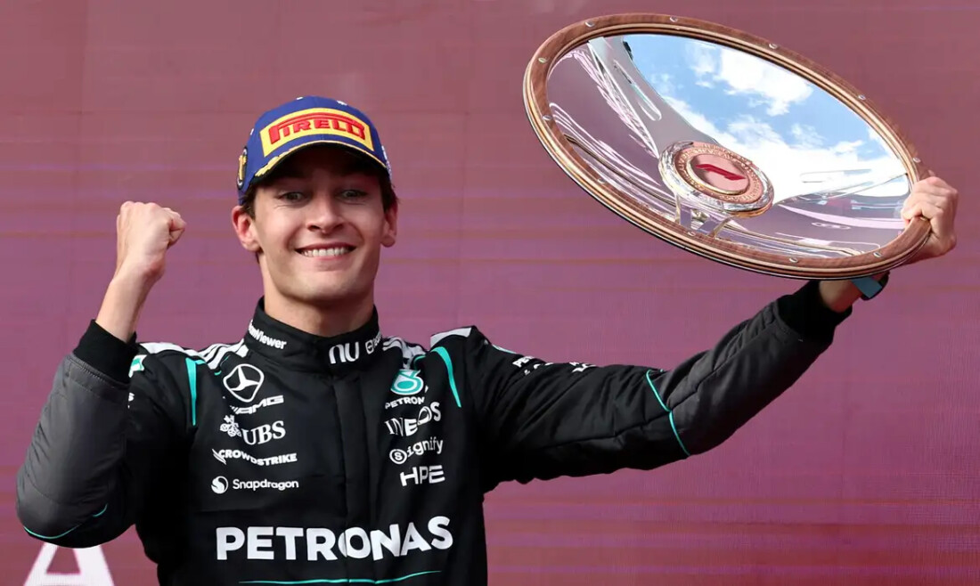 Russell e Mercedes dominam o Grande Prêmio da Austrália de Fórmula 1