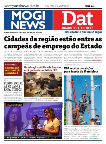 Edição Mogi News / Dat 10 de março de 2026