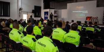 Secretaria faz encontro de agentes de trânsito