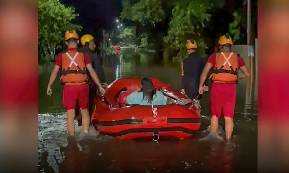 Temporal deixa 116 pessoas desabrigadas em Peruíbe