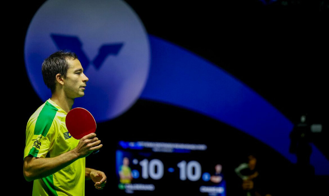 Hugo Calderano perde de algoz olímpico e cai em torneio na China