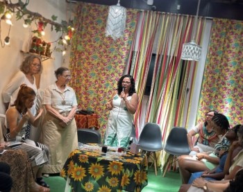 Casa da Uva promove manhã de arte, escuta e diálogo sobre o universo feminino