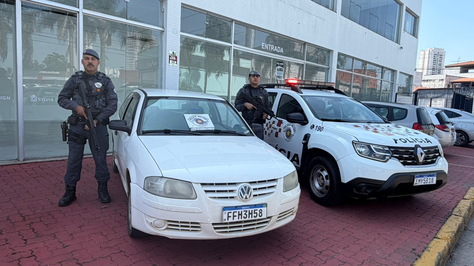 Polícia Militar prende homem por suspeita de adulteração de veículo em Mogi