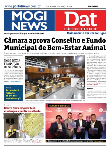 Edição Mogi News / Dat 19 de março de 2026