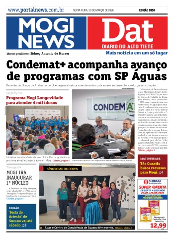 Edição Mogi News / Dat 20 de março de 2026