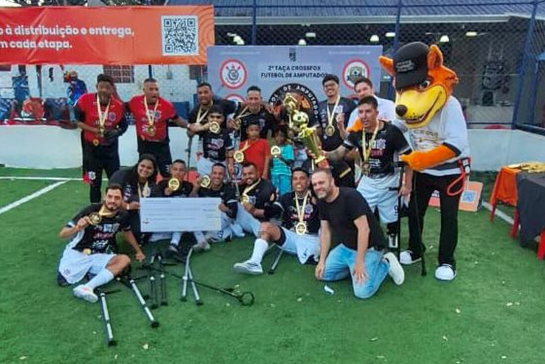 Corinthians Mogi conquista o bicampeonato da Taça Cross Fox de Futebol de Amputados