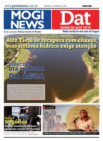 Edição Mogi News / Dat 22 de março de 2026