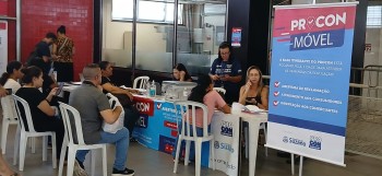 Ação do Procon Móvel na Estação Suzano é finalizada com 299 atendimentos