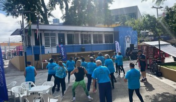 Praça Oswaldo Cruz recebe atividades esportivas e de lazer para a população