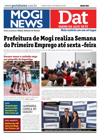 Edição Mogi News / Dat 25 de março de 2026