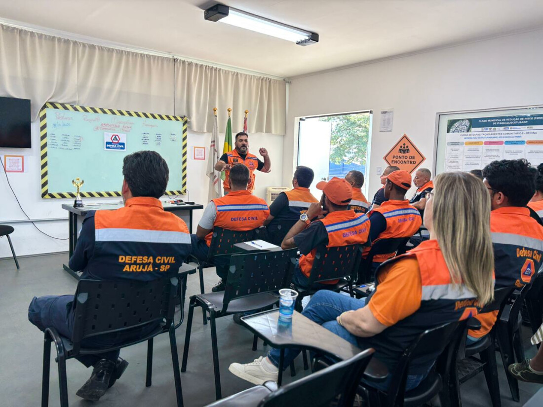 Grupo de Trabalho do Condemat+ realiza reunião de Defesas Civis em Itaquá
