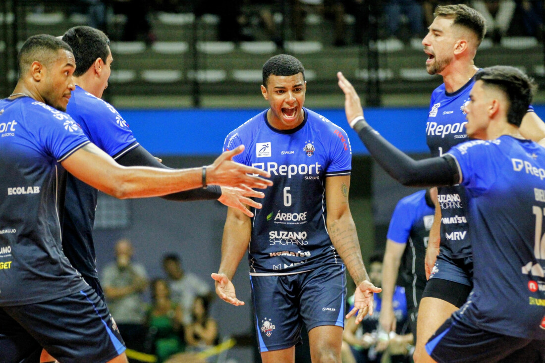 Suzano Vôlei supera Monte Carmelo e garante 5ª posição