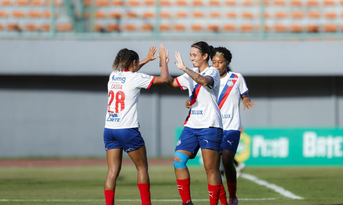 Brasileiro feminino: Bahia derrota América-MG e assume 3ª colocação