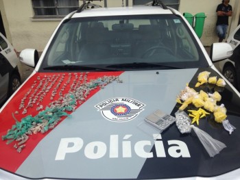 Força Tática captura um por tráfico no Caputera