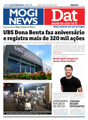 Edição Mogi News/Dat 9 de abril de 2026
